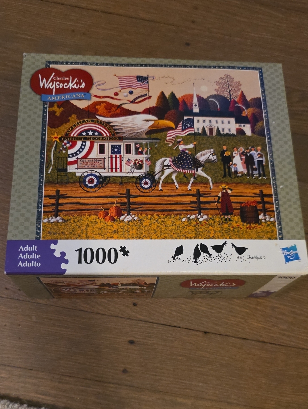 Hasbro Charles Wysocki's Americana Puzzle - 1000 Pieces  NEW
